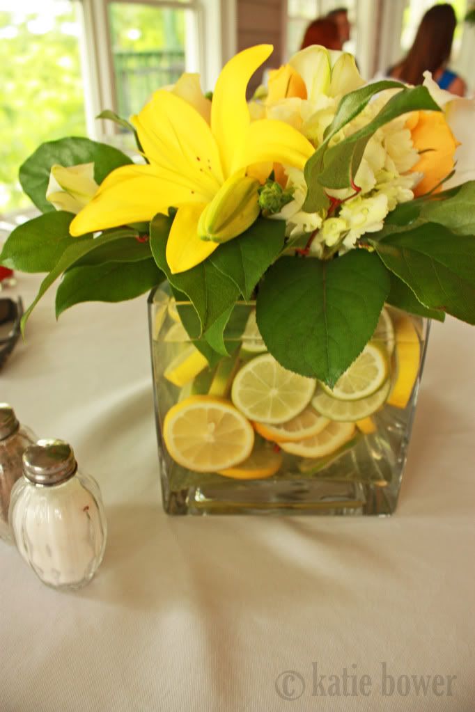 A Lemon Lime Wedding Bower Power